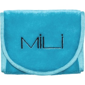 Bild på MILI Cosmetics Makeup Erase Towel Turquoise Ocean Black Logo