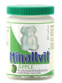 Bild på Minallvit Kalcium Äpple 60 st