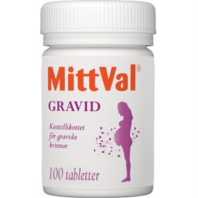 Bild på MittVal Gravid 100 tabletter
