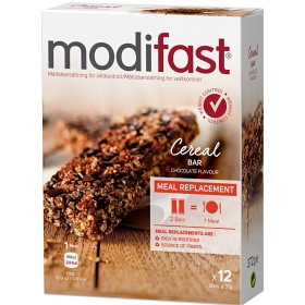 Bild på Modifast Cereal Bar Choklad 12 st