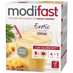 Bild på Modifast Low Calorie Diet Exotic 8 x 55 g