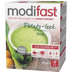 Bild på Modifast Low Calorie Diet Potato-Leek 8 x 55 g