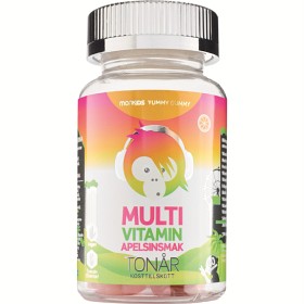 Bild på Monkids Multivitamin Tonår Apelsin 60 tuggtabletter