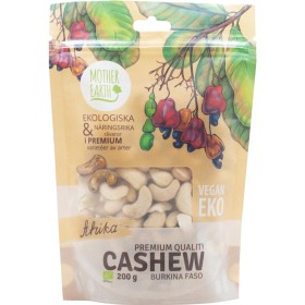 Bild på Mother Earth Cashewnötter Hela Premium EKO 200 g