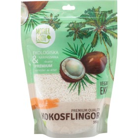 Bild på Mother Earth Kokosflingor Premium EKO 350 g