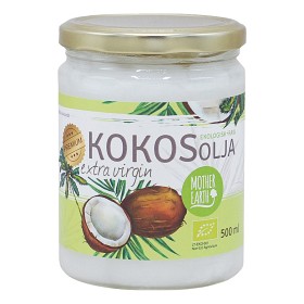 Bild på Mother Earth Kokosolja Virgin Premium RAW & EKO 500 ml