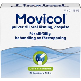 Bild på Movicol, pulver till oral lösning i dospåse 20 st
