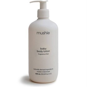 Bild på Mushie Baby Body Lotion Fragrance Free 400 ml