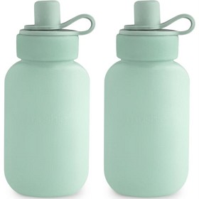 Bild på Mushie Matpåse Silikon 2-pack (Cambridge Blue)