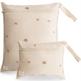 Bild på Mushie Vattentät Wet Bag 2-pack, Rainbow