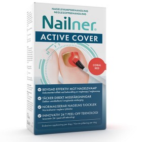 Bild på Nailner Active Cover Coral Red 30 ml