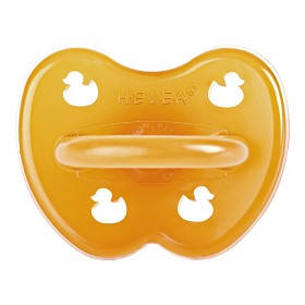 Bild på Hevea Natural Rubber Pacifier Symmetrical Newborn 0+ Months 1 st Natural