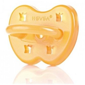 Bild på Hevea Natural Rubber Pacifier Round Newborn 0+ Months 1 st Natural