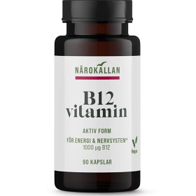 Bild på Närokällan B12 1000 µg 90 kapslar