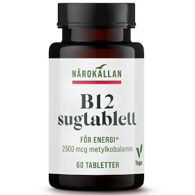 Bild på Närokällan B12, 60 sugtabletter