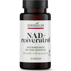 Bild på Närokällan NAD+ Resveratrol 30 kapslar