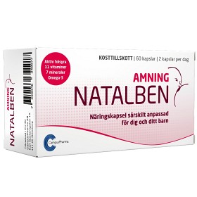 Bild på Natalben Amning 60 kapslar