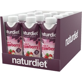 Bild på Naturdiet Shake Strawberry 12 x 330 ml