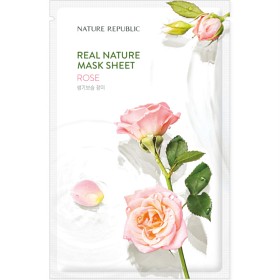 Bild på Nature Republic Real Nature Rose Mask Sheet
