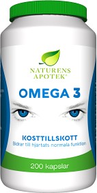 Bild på Naturens Apotek Omega 3 200 kapslar