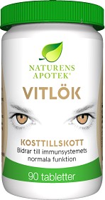 Bild på Naturens Apotek Vitlök 90 tabletter