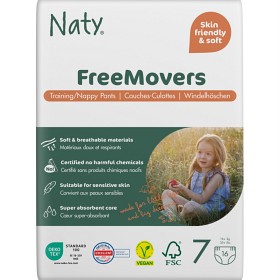 Bild på Naty Byxblöjor FreeMovers storlek 7, 16 st