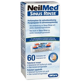 Bild på NeilMed Sinus Rinse refill 60 saltpåsar