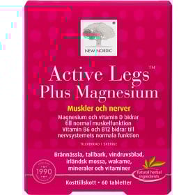 Bild på New Nordic Active Legs Plus Magnesium 60 tabletter