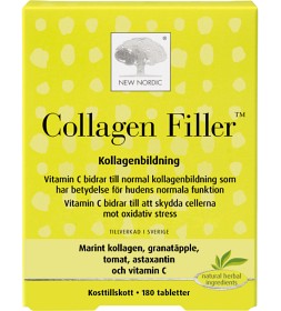 Bild på New Nordic Collagen Filler 180 tabletter