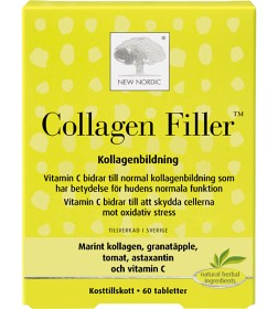 Bild på New Nordic Collagen Filler 60 tabletter