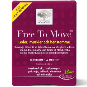 Bild på New Nordic Free To Move 60 tabletter