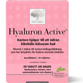 Bild på New Nordic Hyaluron Active 30 tabletter