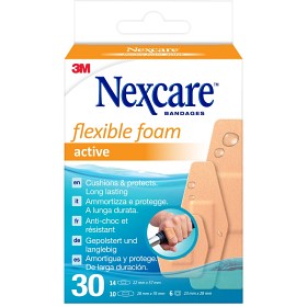 Bild på Nexcare Active Flexible Foam plåster 30 st