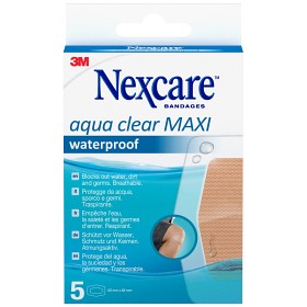 Bild på Nexcare Aqua Clear Maxi Waterproof plåster 5 st