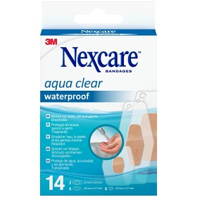Bild på Nexcare Aqua Clear Waterproof plåster 14 st