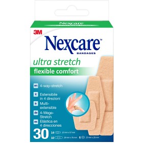Bild på Nexcare Ultra Stretch Flexible Comfort plåster 30 st