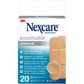 Bild på Nexcare Universal Breathable plåster 20 st