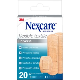 Bild på Nexcare Universal Flexible Textile plåster 20 st