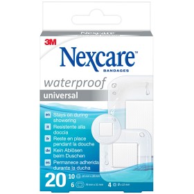 Bild på Nexcare Universal Waterproof plåster 20 st