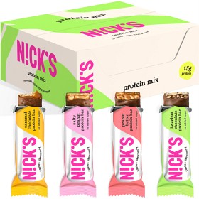 Bild på Nicks Mixed Box Protein Bars 9 st