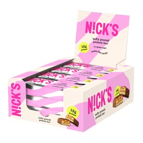 Bild på Nicks Protein Bar Salty Peanut 12 st
