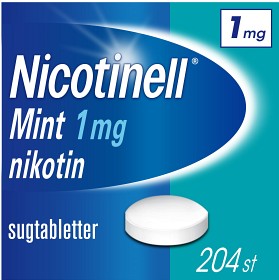 Bild på Nicotinell Mint komprimerad sugtablett 1 mg 204 st