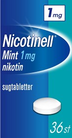Bild på Nicotinell Mint komprimerad sugtablett 1 mg 36 st