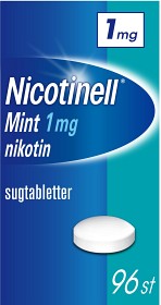 Bild på Nicotinell Mint komprimerad sugtablett 1 mg 96 st