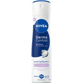 Bild på NIVEA Antiperspirant Deo Spray Derma Control Restore Sensitive 150 ml
