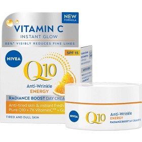 Bild på NIVEA Dagkräm Q10 Energy Healthy Glow Day Cream SPF15, 50 ml