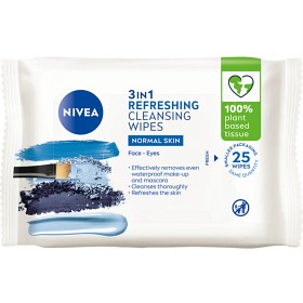 Bild på NIVEA Ansiktsservetter Refreshing Cleansing Wipes 25 st
