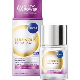 Bild på NIVEA Exfoliator Luminous630 Skin Glow Daily Liquid 100 ml