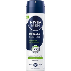 Bild på NIVEA MEN Antiperspirant Deo Spray Derma Control Sensitive 150 ml