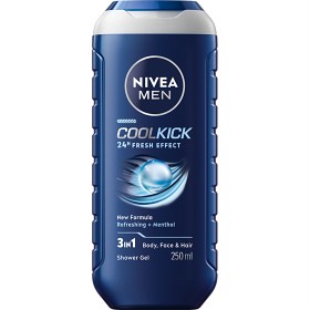 Bild på NIVEA MEN Duschtvål Cool Kick Shower Gel 250 ml